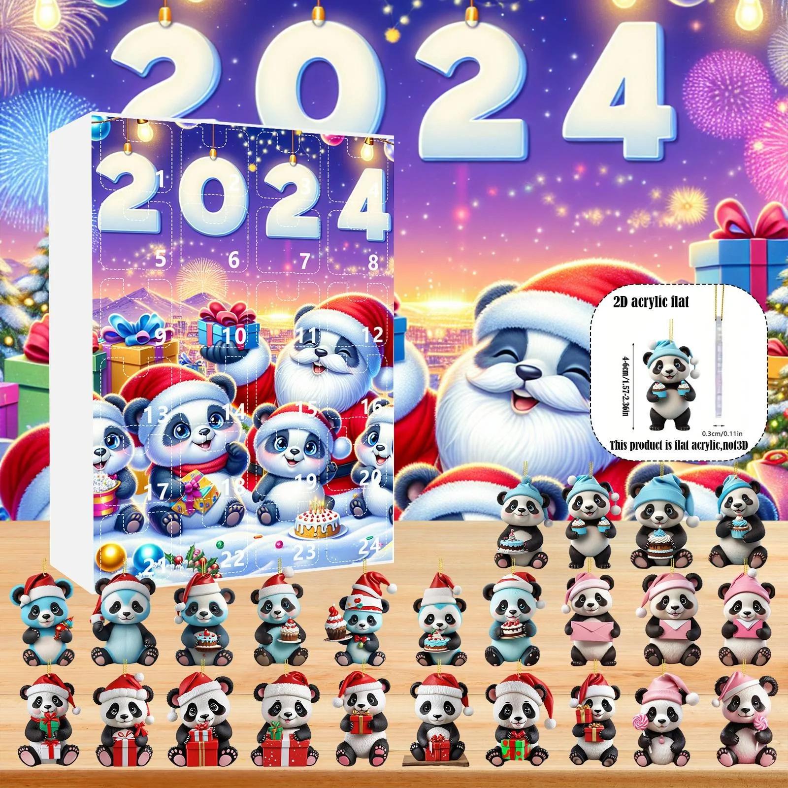 Календарь обратного отсчета до Адвента 2024 года «Панда» — фото 8