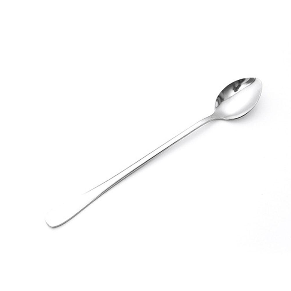 Korean Spoon Stainless Steel Exquisite Long Handle Spoon Soup Kitchenware Dessert Spoon Kitchen Tableware Akcesoria Kuchenne