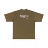 Balenciaga Political Campaign T-shirt Large Fit 'Khaki' Men's 641675TKVJ12463