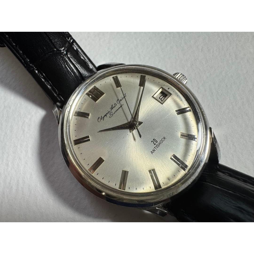 Б/у [Отремонтированные] Orient Olympia Auto Swimmer 1960-х годов 20 камней Автоматический завод