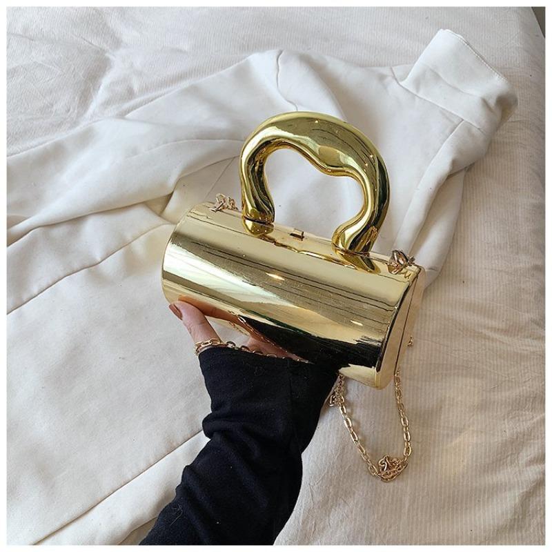 Acrylic fashion handbag bag women's new versatile solid color box bag fresh and elegant messenger bag