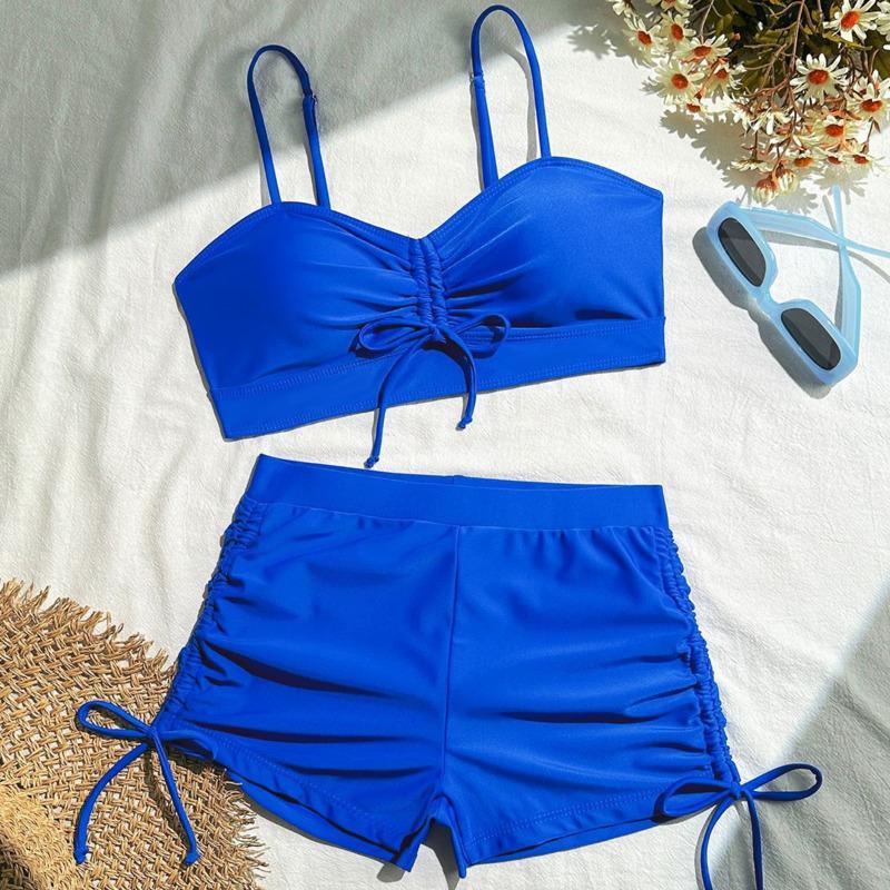 Summer 2026 Swimsuits Tankini Sets Female Swimwear Push Up For Beach Wear Two-Piece Bathing Suits Pool Women's Swimming Suit