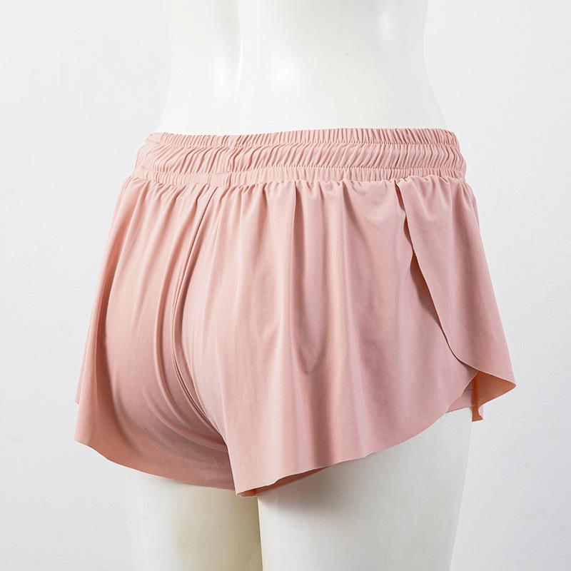 Gonna da Yoga/Tennis da Donna ad Asciugatura Rapida con Pantaloncini Traspiranti e Tasche