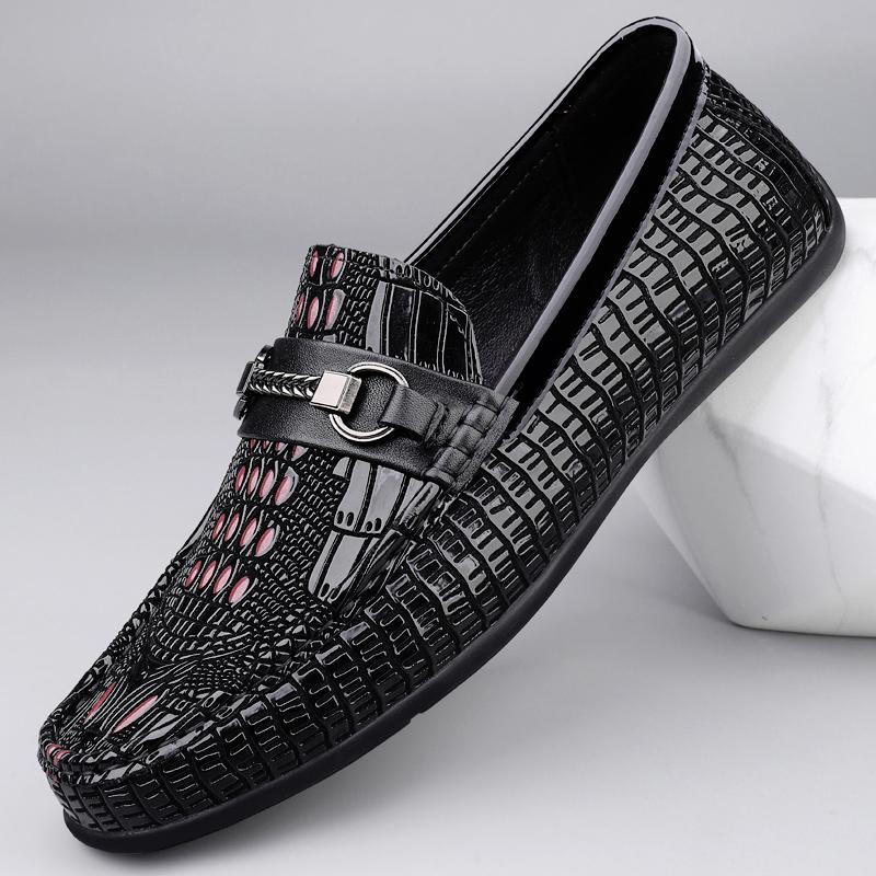 

Мокасины Классические слипоны Балетки Кожаные Мужские Удобные Лоферы Повседневная Обувь Ручной работы Мужская Обувь для Ходьбы Мужская Обувь для Вождения 44 вино красного