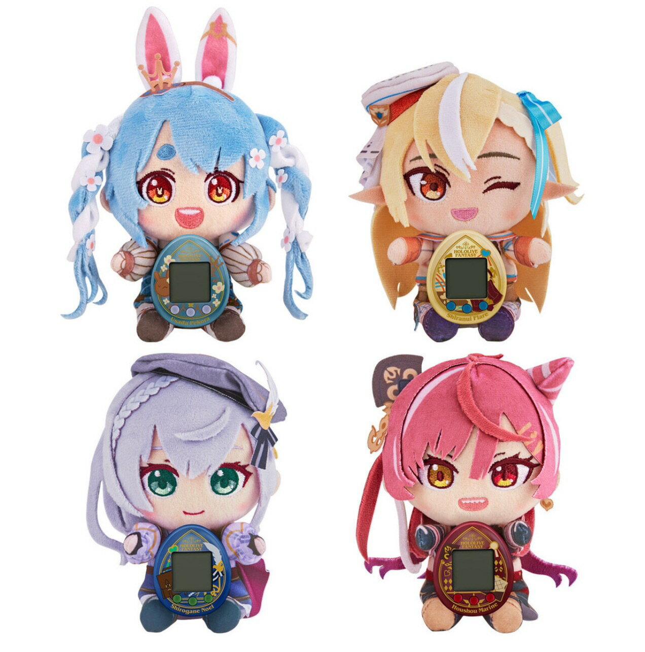 Hololive Fantasy (Pekora Plush Ver./Flare Ver./Noel Ver./Marine Ver.) Bandai Tamagotchi