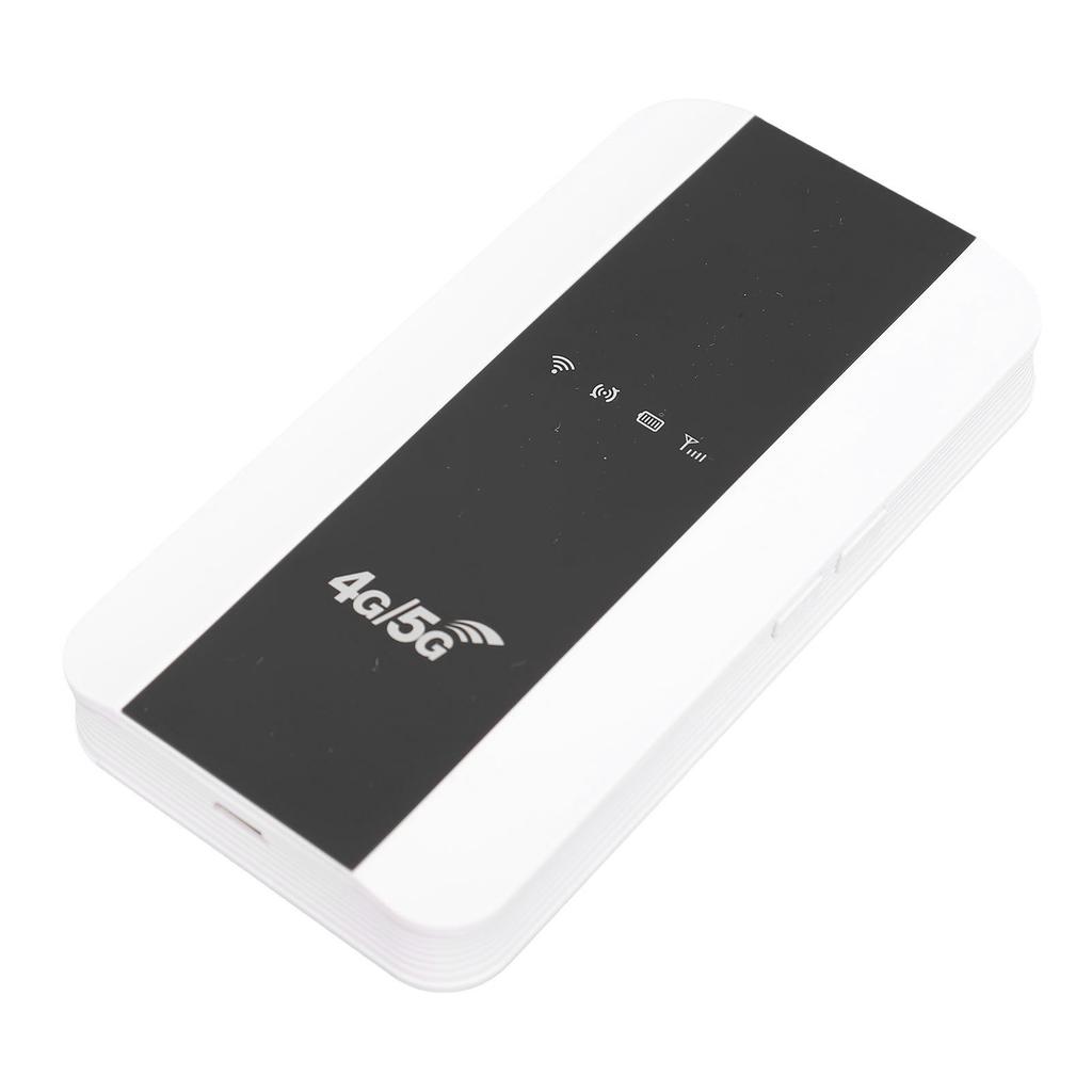 4G 5G WiFi Hotspot Portable Travel Router with SIM Card Slot for Outdoor Travel Support 150Mbps 10 Device Connectivity