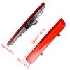 Bumper Reflector LED Brake Stop Light Suitable for Land Rover Range Rover L322 2003-2012 Rover Freelander 2/LR2 2008-2013
