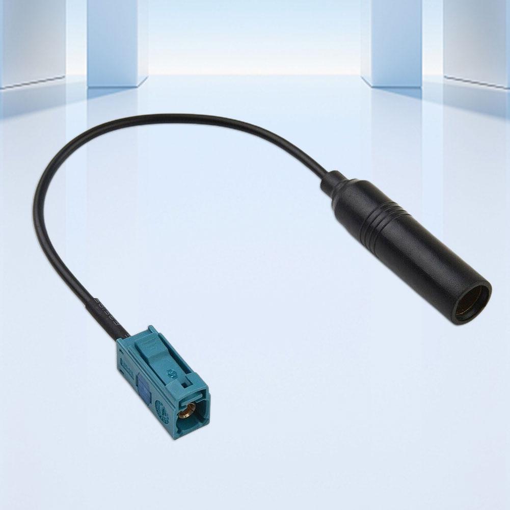 12V Auto Radio Antenna Adapter Cable Portable Car Stereo FM Adapter Cables Radio Fakra Antenna Adapter Line for VW Skoda for BMW