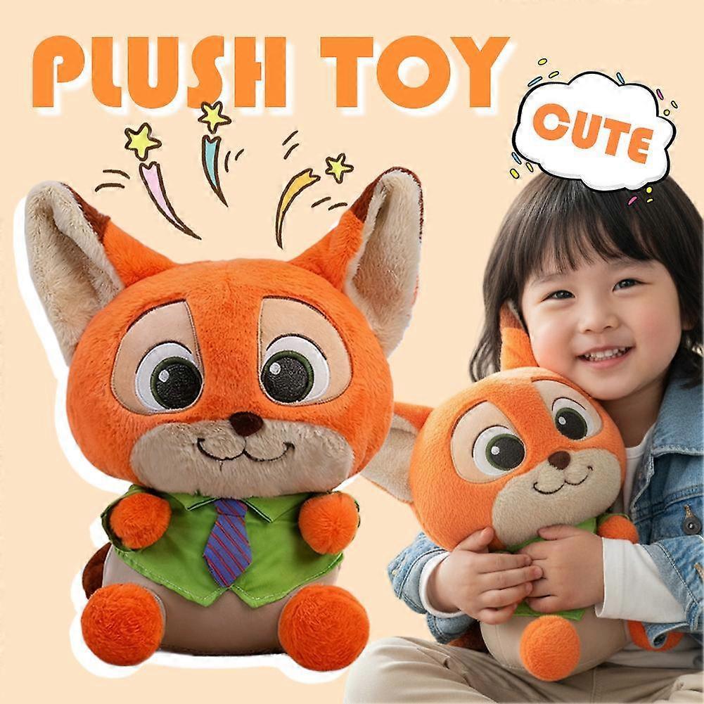 Zootopia Cute Judy Nick Plush Doll Soft Toy for Kids Birthday Festival Gift
