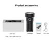 Aluminum alloy High Power Waterproof Flashlight 45000 Lumens 8*P70 Lamp Beads Wine Appraisal Light With Child Safety Lock