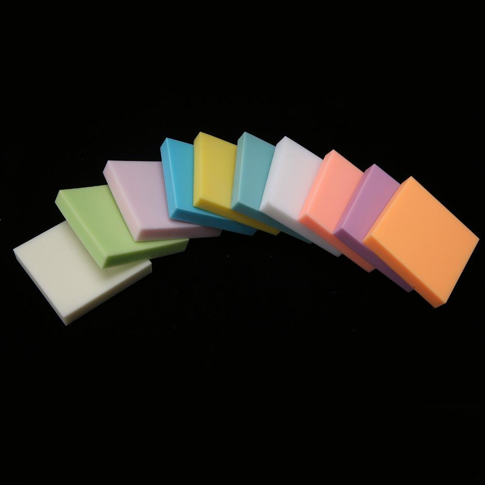 10pcs Seal Soft Rubber Carving Blocks Rubber Multicolor Stamp Making Kit Easy to Carve Square DIY Stamp Blocks Hand Stamps