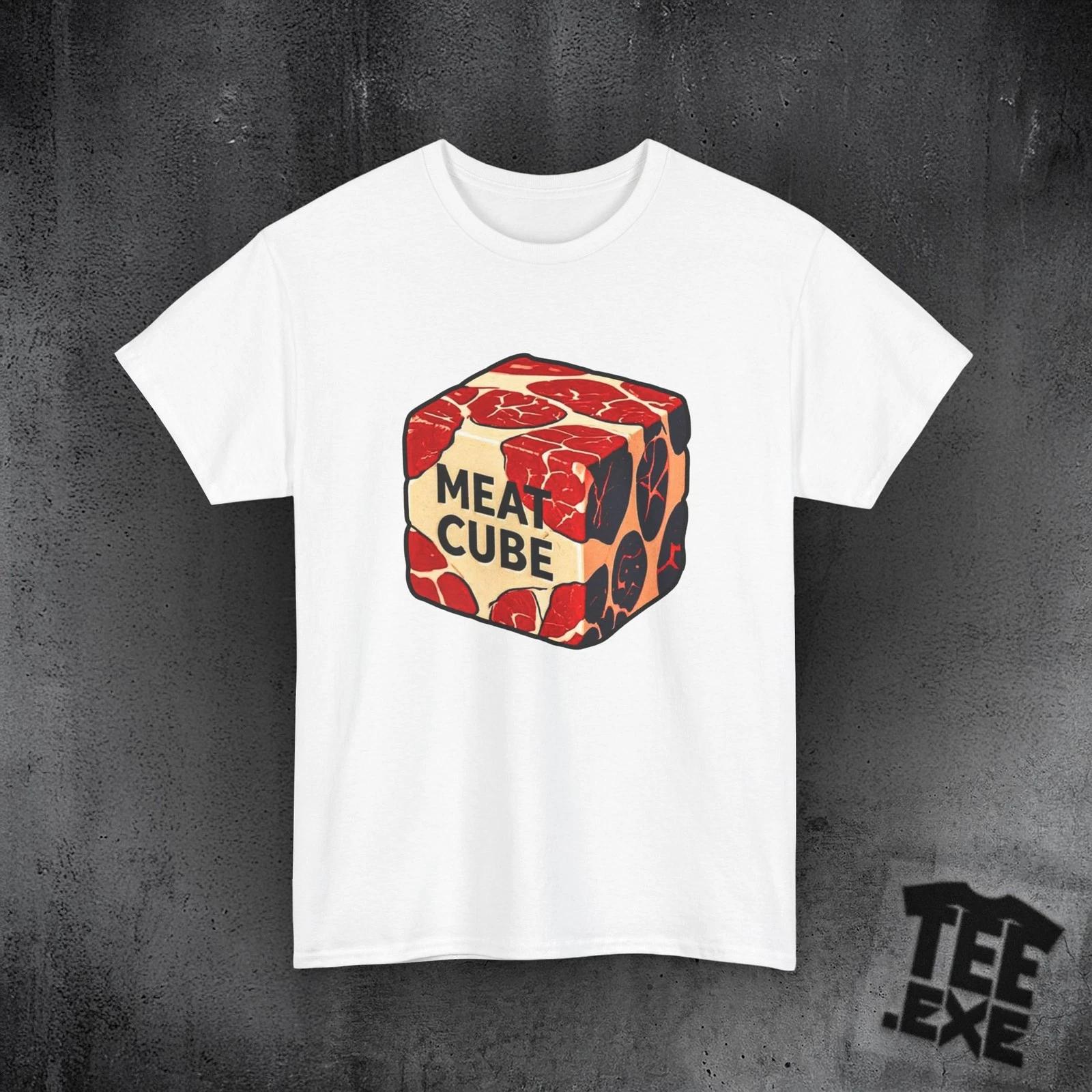 Meat Cube - Unisex Heavy Cotton Tee - Always Sunny Philadelphia M