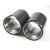 For Bmw Tail Throat M5F90 (Pair)-Bright Carbon Fiber