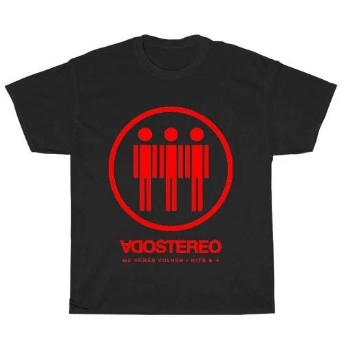 Soda Stereo Logo American Men s T-Shirt Funny Size S to 5XL L