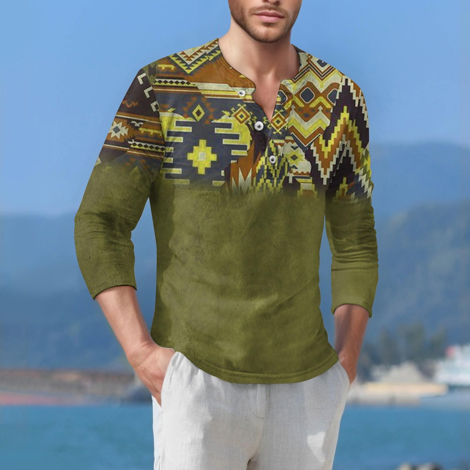 

Мужская футболка уличная повседневная мода с длинными рукавами XXXL зелёный