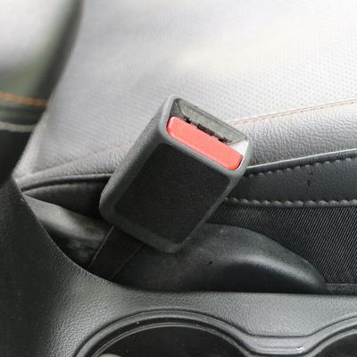 Car Safety Belt Buckle Anti-collision Sticker Pads 2Pcs Anti Noise Quite Lock Clip Protector Stickers Auto Accessories