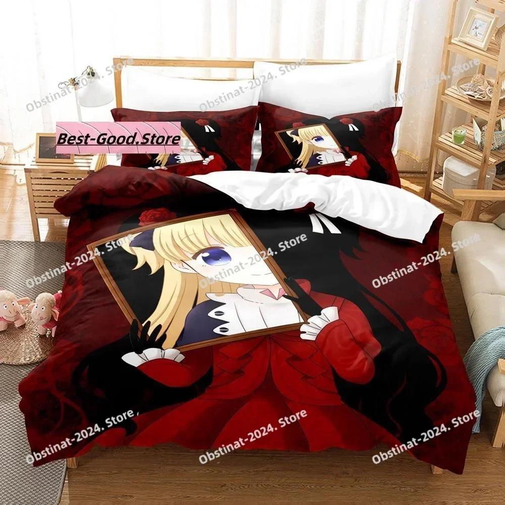 SHADOWS HOUSE Bedding Set Single Twin Full Queen King Size Bed Set Aldult Kid Bedroom 3D Anime bed set bed linen