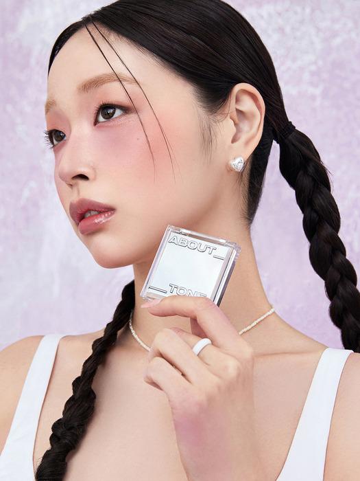 ABOUT TONE [Set of 2] Fluffy Wear Blusher (6 Colors)