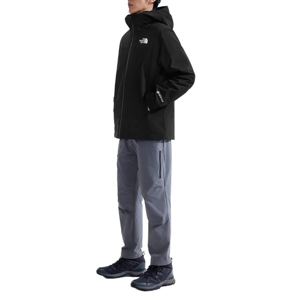 THE NORTH FACE Mountain Light Waterproof, Windproof, Breathable, And Thermal Windbreaker Jacket Men's Cosmic Black NF0A83RR-4H0
