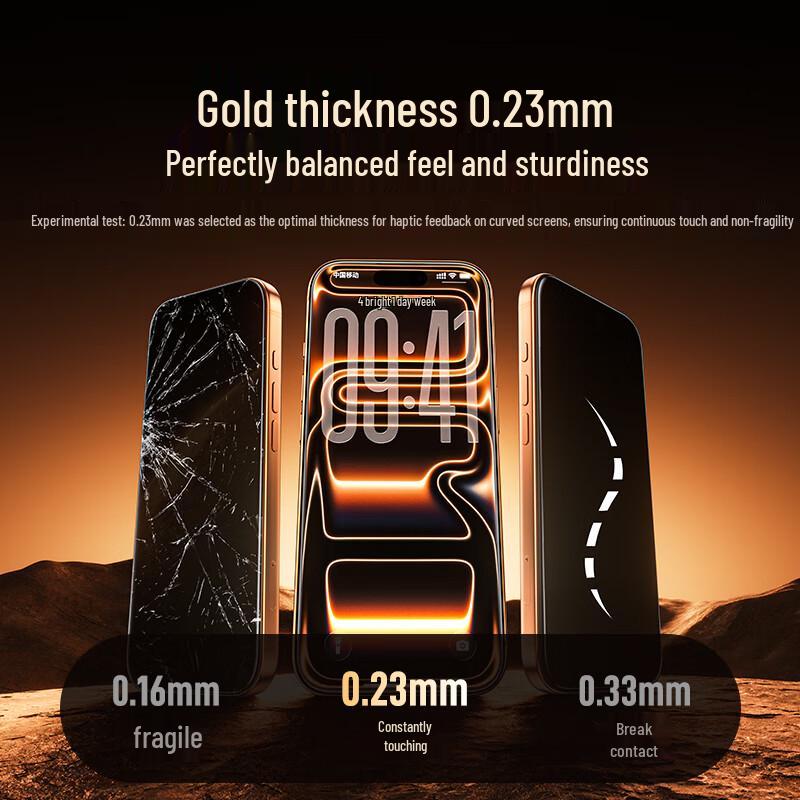 Apple iPhone 17 Pro Max 3D Full Cover Tempered Glass Screen Protector