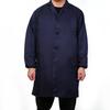 Men's Long-Sleeve Blue Workwear Smock with Custom Logo