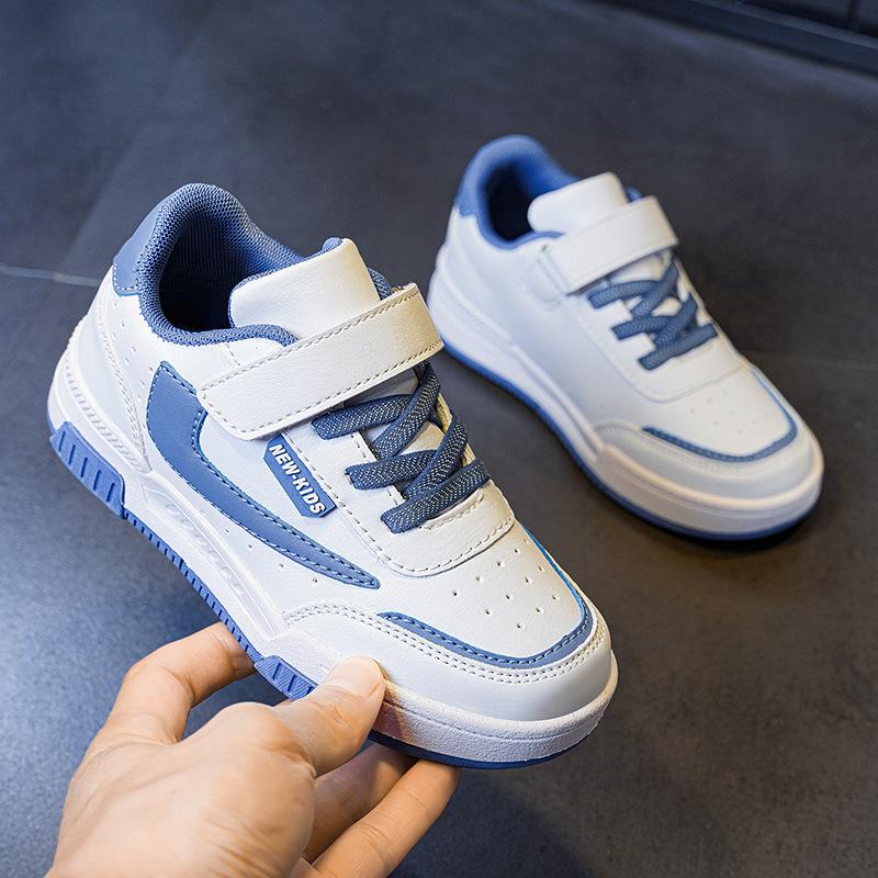 Children's Middle-aged and Older Children's Shoes, Small White Shoes, Spring and Autumn Casual Board Shoes, Fashion Sports Shoes, Soft Soles Douyin T