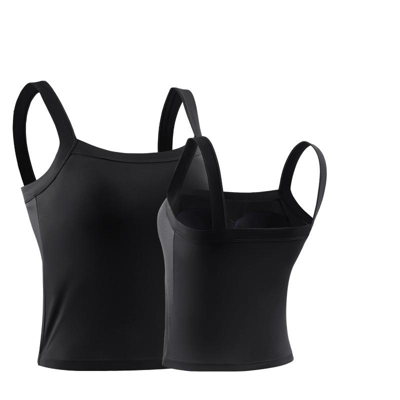 Women  Sports Bra Gym Running Tank tops Clothing Crop Shirt Singlet Sexy Base Layer Workout Vest