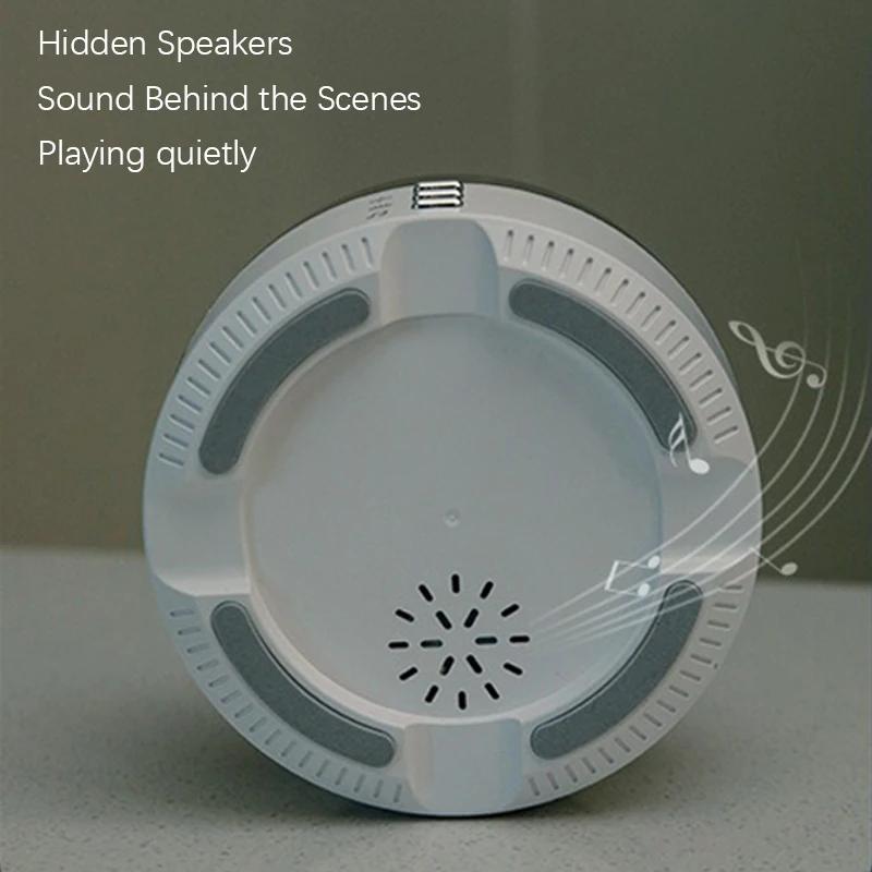 LED Night Light Touch Bedside Lamp With Bluetooth Speaker 1200mAH USB Dimming Bedside Decorative LED Table Lamp