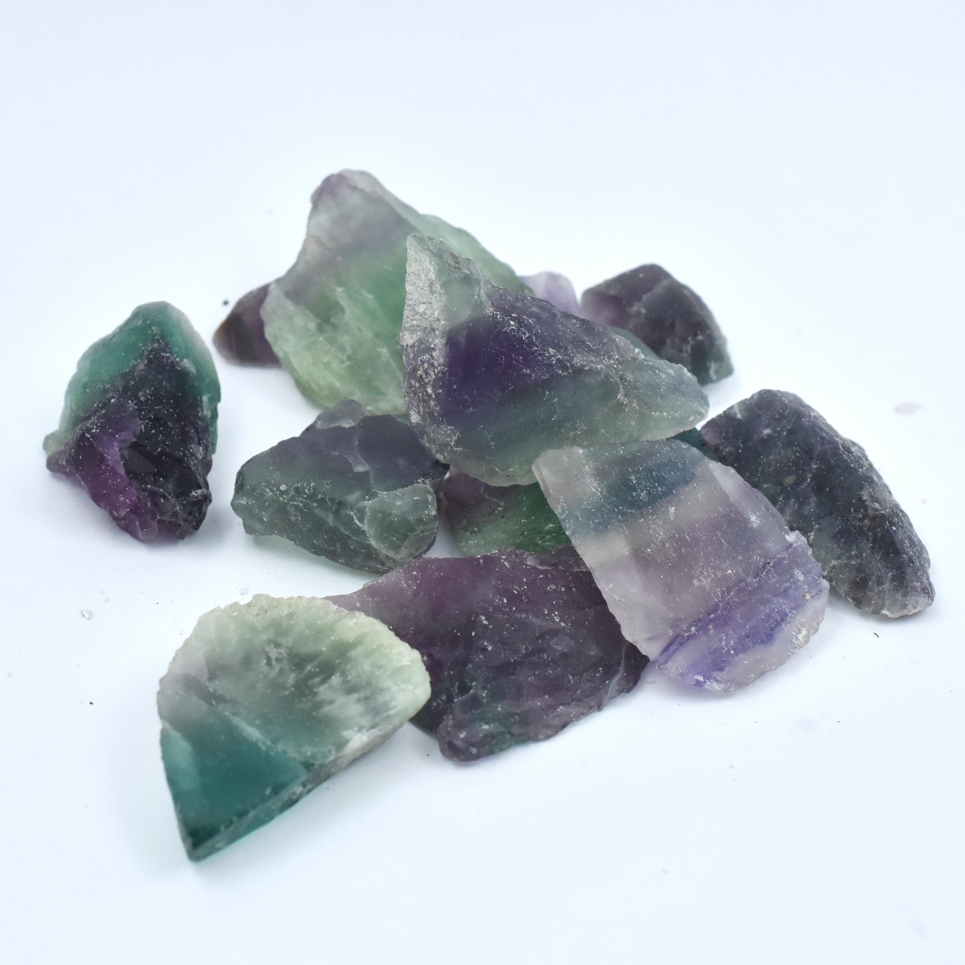 

Multicolor 786 Ct CERTIFIED Fluorite Lot Rough Uncut Natural Loose Gemstone LR-786-R