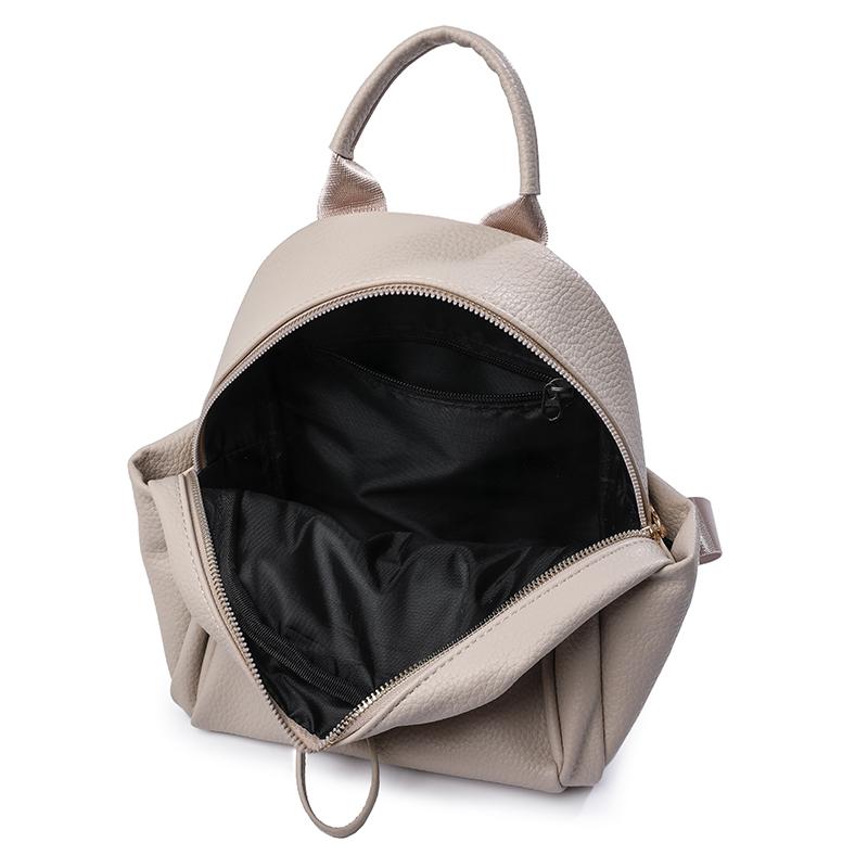 Damen Rucksack aus weichem Leder