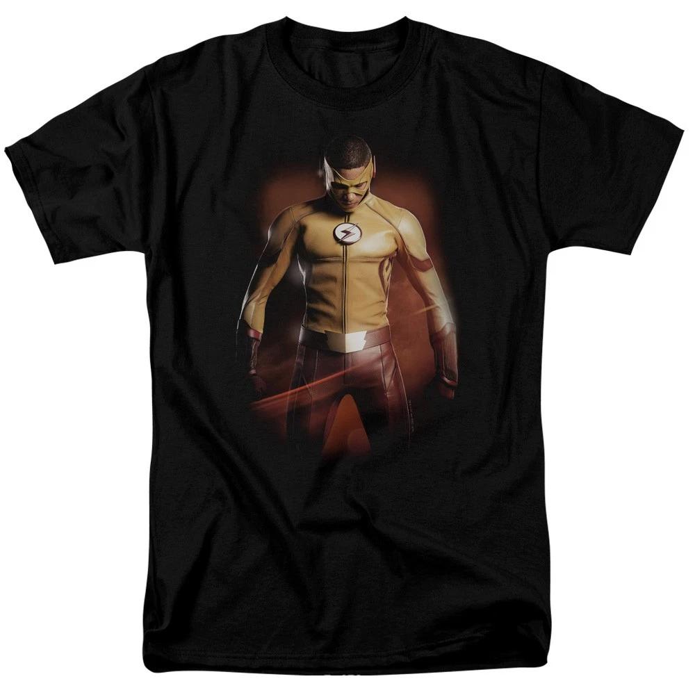 DC Comics - The Flash - Kid Flash -  Unisex Short Sleeve Children s T-shirt - Black 130