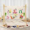 Baby's First Birthday Smart Gate Wooden Frame Set for Crawling Ceremony and Photo Props