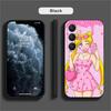 Cartoon S-Sailor M-Moons Phone Case For Samsung Galaxy A52 A42 A32 A22 A12 A02S A72 A73 A51 A41 A31 A21S A71 A40 A30S A20S