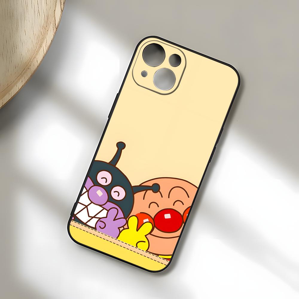 

Anime Anpanman Phone Case For IPhone 17 Pro Max 15 Pro 16 14 Plus 12 13 Mini 11 Pro Shockproof Soft Cover iPhone17ProMax
