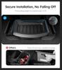 Rear Center Console Organizer [Partitioned Storage & Stable Installation] Backseat Storage Box for Tesla 2023-2025 Model 3/Y