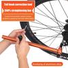 Portable Bicycle Derailleur Hanger 360-Degree Rotation Bike Tail Hook Alignment Ranging Tool Alignment Gauge Tool