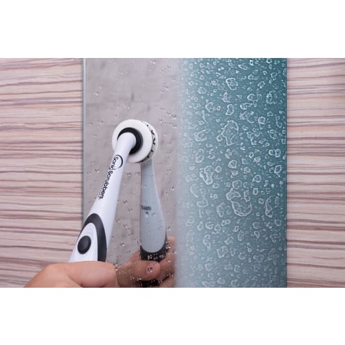 Supersonic Scrubber Mirror Pads, 2-Pack (1 Pad X 2 Packs), White, 44mm Diameter X 7mm Height