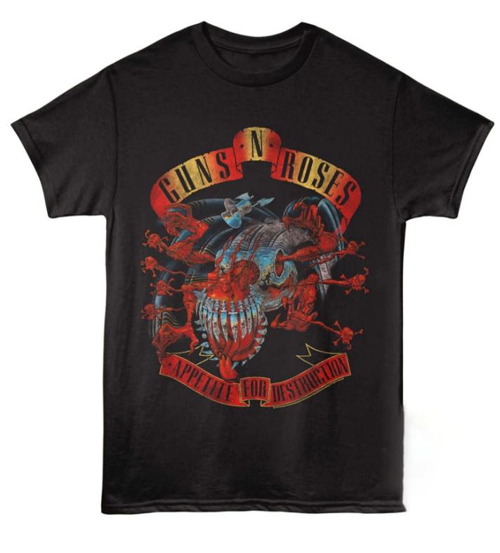 GUNS N ROSES cd cvr Appetite For Destruction MONSTER Official SHIRT S-5XL New S