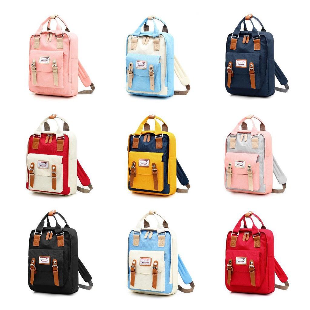 Unisex Nylon Backpack With Soft Handle And Interior Slot Pocket Perfect For School