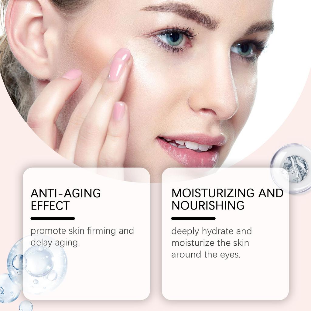Bee Venom Eye Cream for Moisturizing and Nourishing Eye Area, Gentle Skin Care for Fine Lines, Dark Circles, and Puffiness