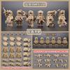 Compatible With Lego Small Particle Building Block Doll Three Kingdoms Doll Series Ancient Chinese Military Puppet Children'S Assembly