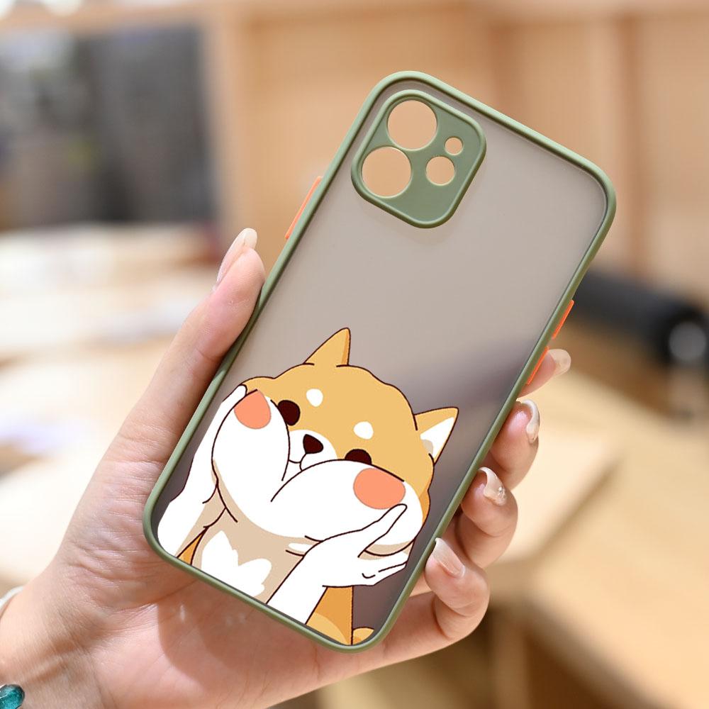 Roztomilý Krásný Vzor Psa Corgi Nárazuvzdorný Kryt na Telefon pro APPLE iPhone 11 12 13 14 Pro XS Max XR X 7 8 Plus SE Mini Silikonový Kryt