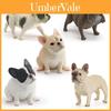 Realistic French Bulldog Pvc Collectible Model For Home Decor And Dog Enthusiasts