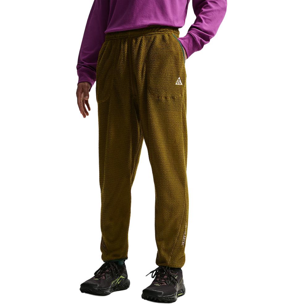 Nike ACG Wolf Lichen Loose Fit Mid Rise Breathable Fleece Lined Elastic Cuff Knitted Sweatpants Men's IH1452-368
