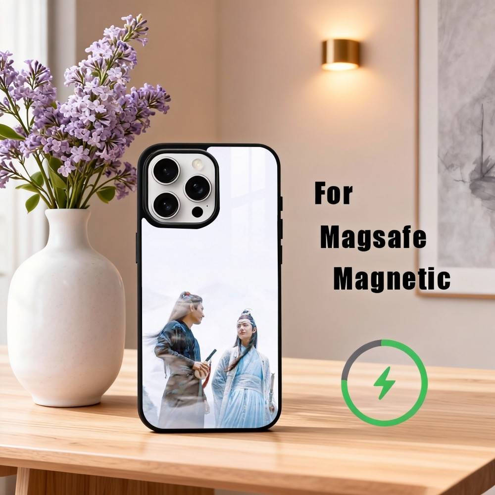 W-Wang Yibo The U-Untamed Phone Case For iPhone17,16,15,14,13,12,11 Plus,Pro Max Magnetic For Magsafe Wireless Charging