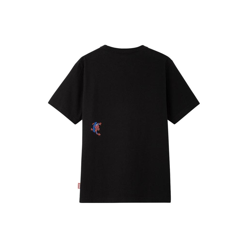 Uniqlo × Marvel Collaboration Solid Color Printed Crew Neck Short Sleeve T-Shirt Men Tops 422557-09