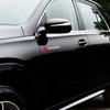 2PCS Car Vinyl Reflective Sticker Rearview Mirror Body Door Decor Decal For Mitsubishi Ralliart Lancer EX Outlander 3 Pajero ASX