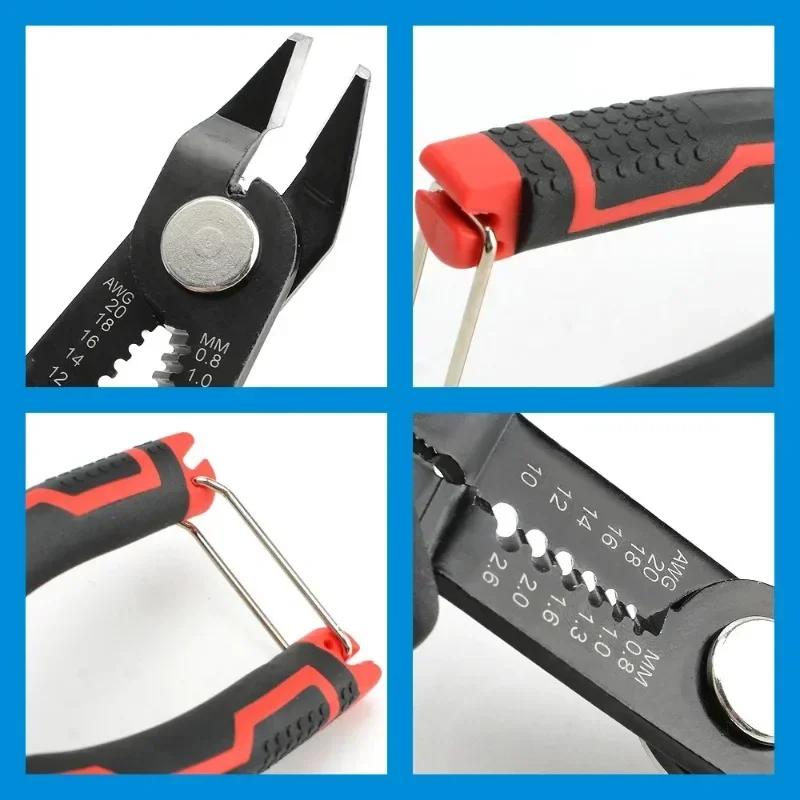 Wire Stripper Pliers Automatic Stripping Cutter Cable Wire Crimping Electrician Repair Tools Wire Stripper Tool Hand Tools