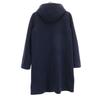 MACKINTOSH LONDON Compressed wool hoodie coat 38 Navy Women Used