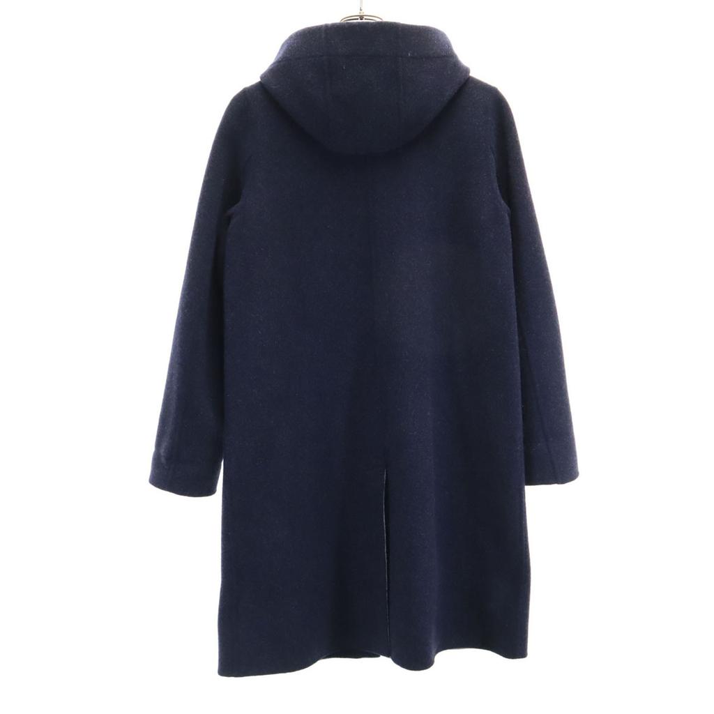 MACKINTOSH LONDON Compressed wool hoodie coat 38 Navy Women Used